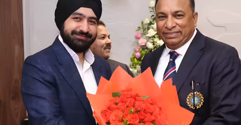 Devajit Saikia and Prabhtej Singh Bhatia take oath as BCCI Secretary and Treasurer