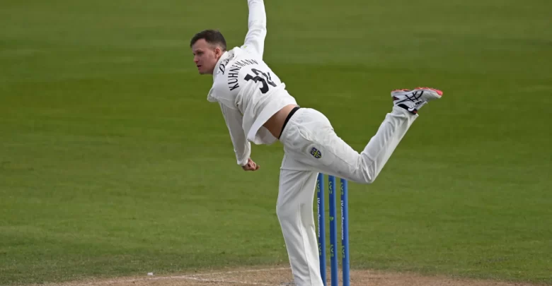 Matthew Kuhnemann reported for a suspect bowling action after Sri Lanka series