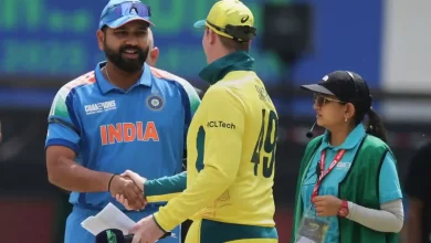 India vs Australia Champions Trophy 2025: Rohit Sharma Leads Tribute with Black Armband