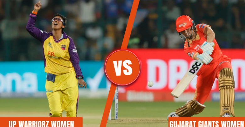 UP Warriorz Women vs Gujarat Giants Women – WPL 2025 Match Action