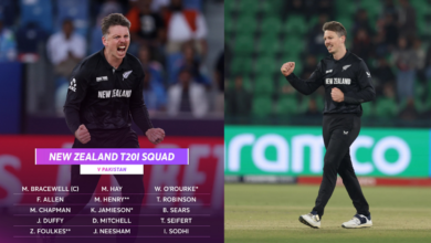 New Zealand’s T20 squad announced for the upcoming series against Pakistan.