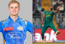 Corbin Bosch joins Mumbai Indians for IPL 2025 as a replacement for Lizaad Williams after the pacer was ruled out due to injury.