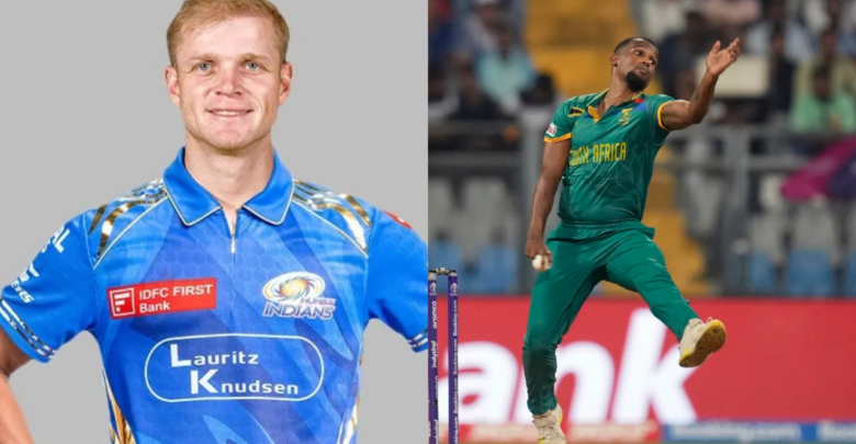 Corbin Bosch joins Mumbai Indians for IPL 2025 as a replacement for Lizaad Williams after the pacer was ruled out due to injury.