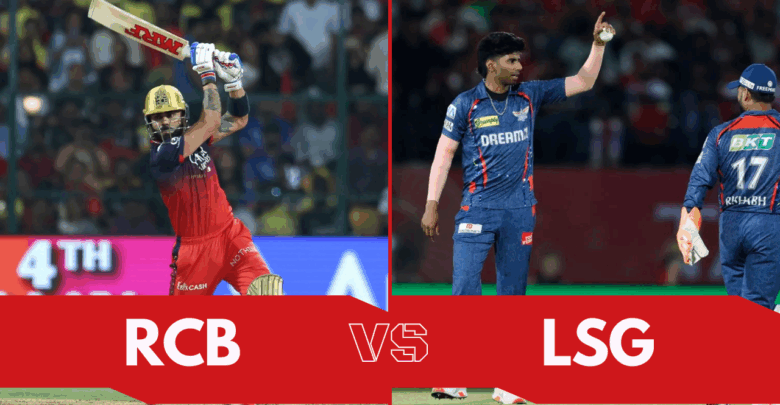 virat kohli aims for big finish in ipl 2025 against lsg at ekana stadium