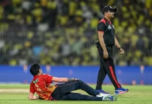 yuzvendra chahal celebrates four-wicket haul against csk in ipl 2025
