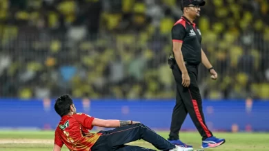 yuzvendra chahal celebrates four-wicket haul against csk in ipl 2025