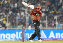 abhishek sharma hits 59 in 20 balls during powerplay against lsg