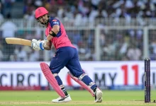 riyan parag plays explosive knock of 95 runs for rajasthan royals vs kkr