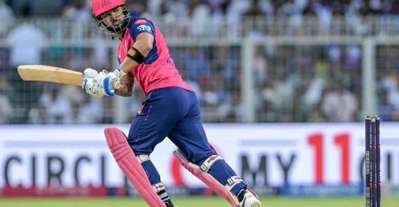 riyan parag plays explosive knock of 95 runs for rajasthan royals vs kkr