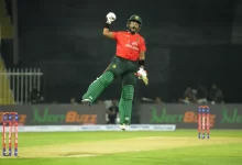 parvez hossain emon celebrates his maiden century in 1st t20i against uae