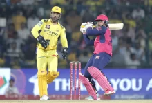 vaibhav suryavanshi celebrates half-century against csk in ipl 2025