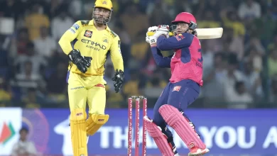 vaibhav suryavanshi celebrates half-century against csk in ipl 2025