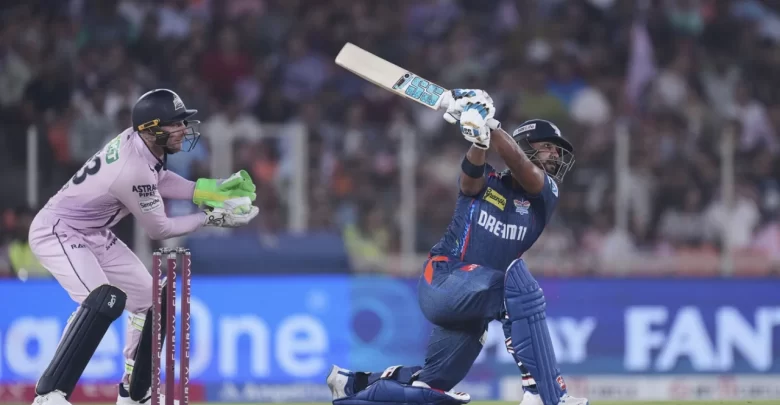 mitchell marsh celebrates maiden ipl century against gujarat titans