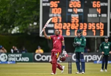 keacy carty scores a brilliant century against ireland in 2nd odi