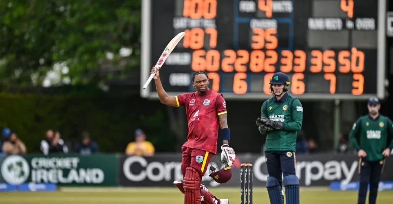 keacy carty scores a brilliant century against ireland in 2nd odi