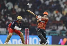 ishan kishan celebrates his unbeaten 94 against rcb in ipl 2025