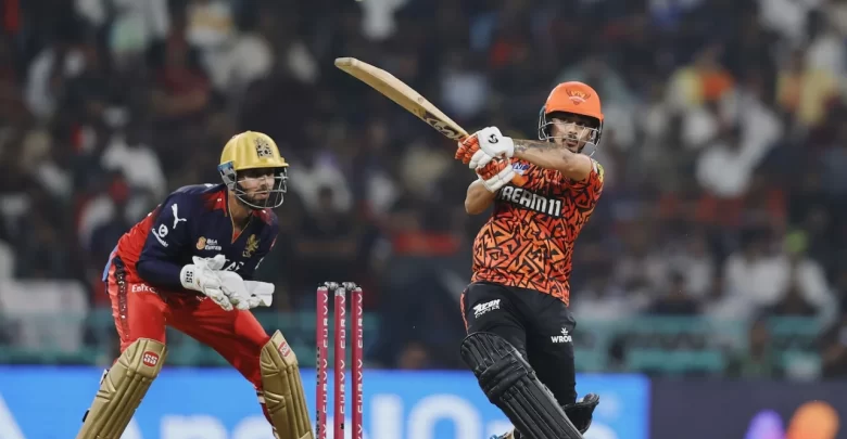 ishan kishan celebrates his unbeaten 94 against rcb in ipl 2025