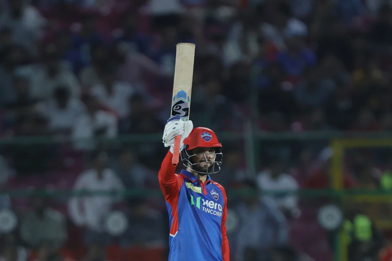 Sameer Rizvi hits maiden IPL fifty vs Punjab Kings in 2025