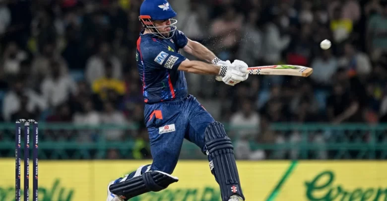 mitchell marsh completes 5000 t20 runs during lsg vs rcb ipl 2025