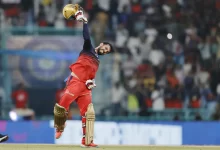 jitesh sharma celebrates match-winning fifty for rcb against lsg in ipl 2025
