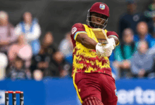 Evin Lewis smashes 91 runs in T20I against Ireland in 2025 series decider