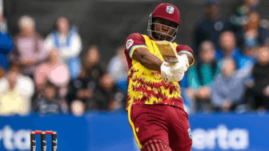 Evin Lewis smashes 91 runs in T20I against Ireland in 2025 series decider