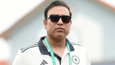 VVS Laxman casually seen with Indian cricket team during 2025 England tour