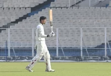 tanush kotian and anshul kamboj partnership vs england lions in unofficial test 2025