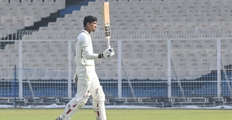 tanush kotian and anshul kamboj partnership vs england lions in unofficial test 2025