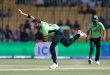 Shaheen Afridi during BBL 2025 draft after joining Brisbane Heat