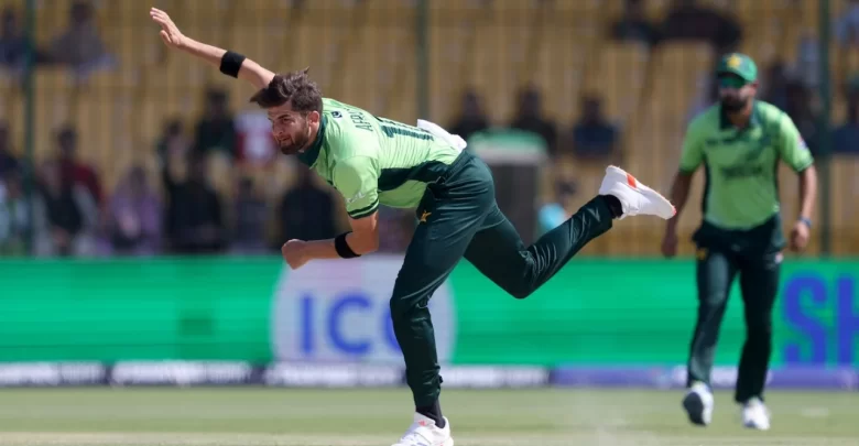 Shaheen Afridi during BBL 2025 draft after joining Brisbane Heat