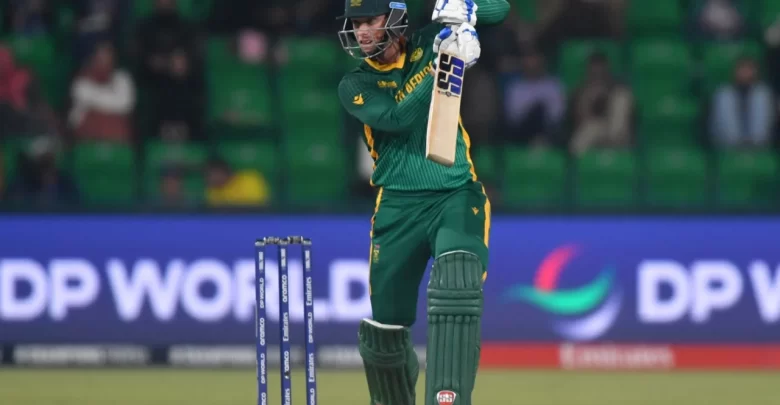 rassie van der dussen appointed captain for south africa t20 tri-series