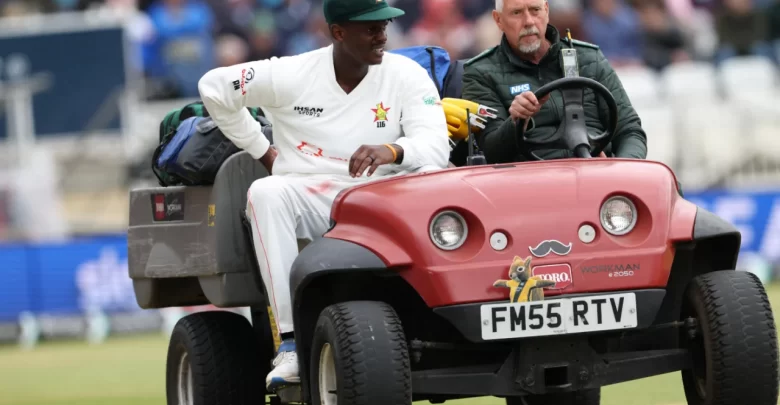 richard ngarava ruled out of south africa test series due to back injury