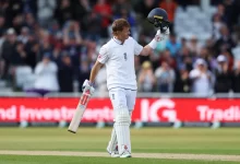 ollie pope batting during england vs india 1st test at headingley 2025