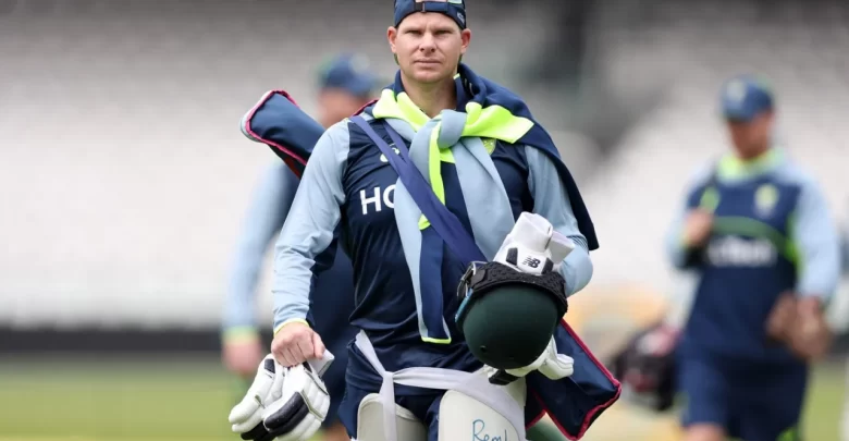 steven smith arrives at training ahead of wtc final 2025 at lord's