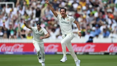 mitchell starc celebrates record-breaking spell against south africa in wtc final 2025