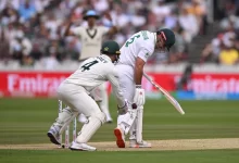 david bedingham during dead ball incident in wtc final 2025 at lord’s cricket ground