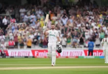 Aiden Markram celebrates his century in WTC 2025 Final at Lord's