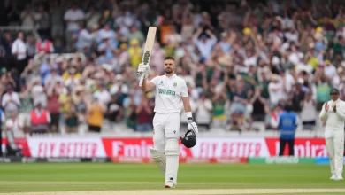 Aiden Markram celebrates his century in WTC 2025 Final at Lord's