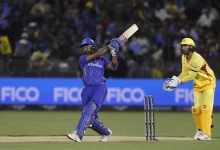 monank patel celebrates after scoring 93 runs for mi new york against seattle orcas in mlc 2025