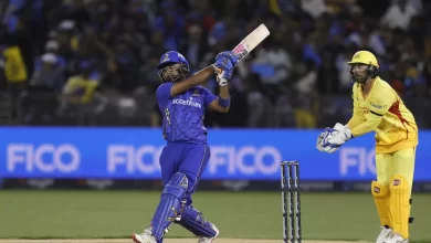 monank patel celebrates after scoring 93 runs for mi new york against seattle orcas in mlc 2025
