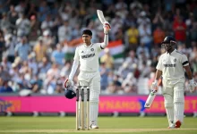 shubman gill celebrates century as test captain against england at headingley