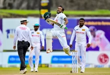 najmul hossain shanto during a test match amid captaincy uncertainty