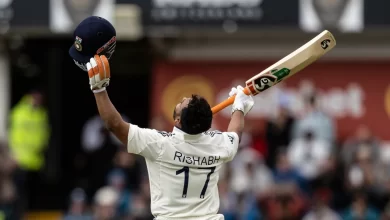 rishabh pant celebrates century during headingley test against england
