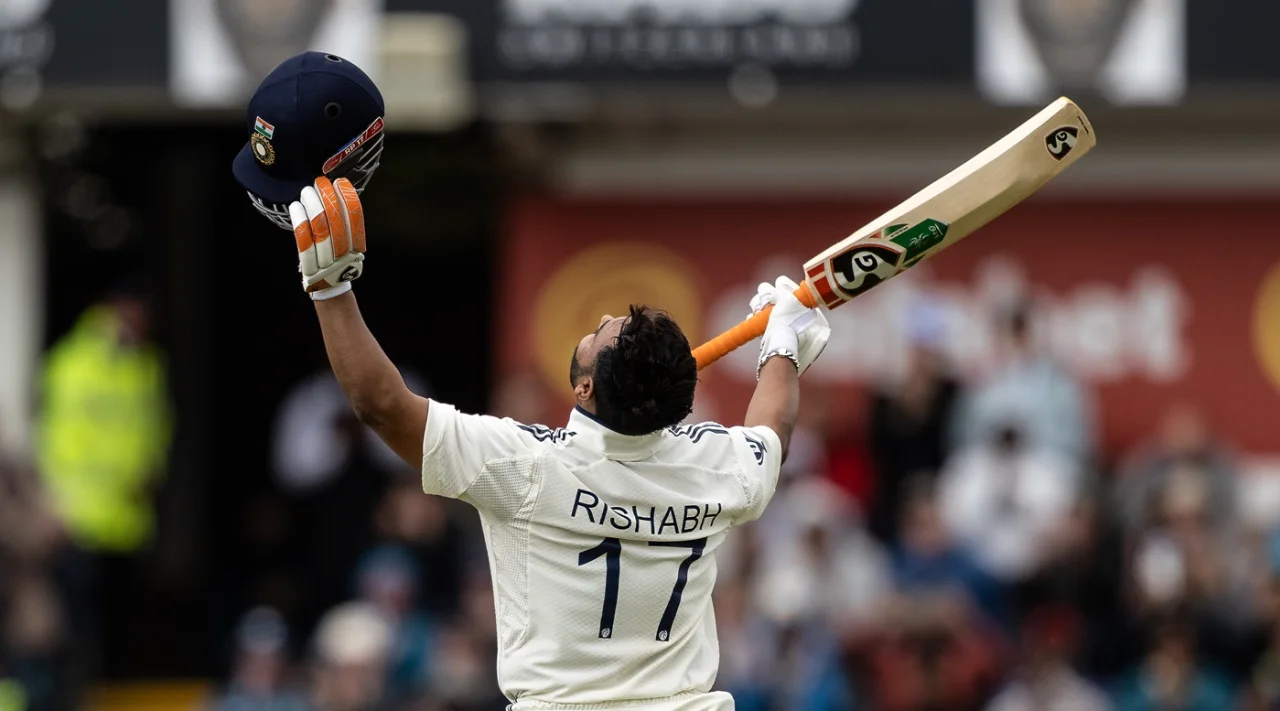rishabh pant registers second century in headingley test match