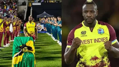 andre russell waves goodbye to fans during emotional retirement at sabina park