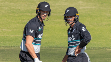 tim robinson and bevon jacobs rescue new zealand with crucial partnership against south africa in t20i