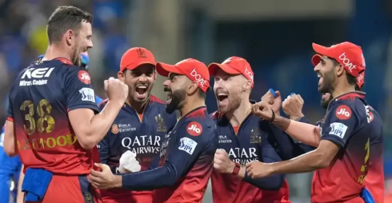rcb players celebrate after becoming top valued ipl franchise