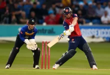 jordan cox celebrates after scoring unbeaten 139 against hampshire in t20 blast 2025