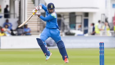 vaibhav suryavanshi celebrates after scoring fastest century in youth odi against england u19